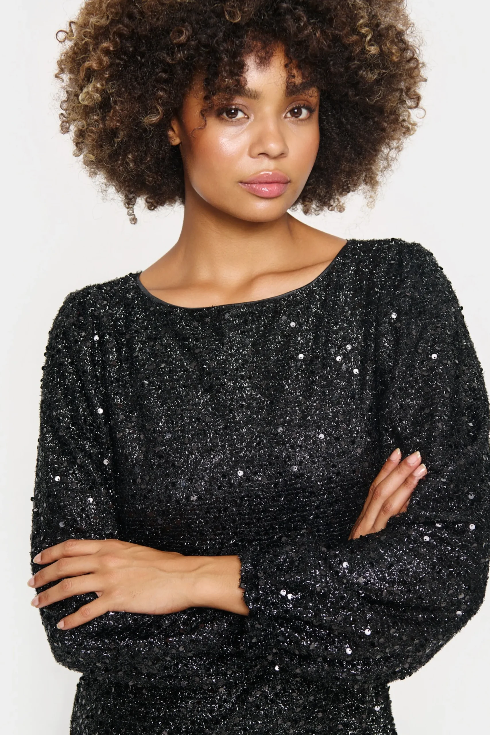 HinnaSZ Paillette Kleid