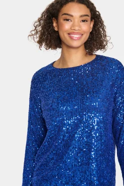 ReyanaSZ Paillette Bluse