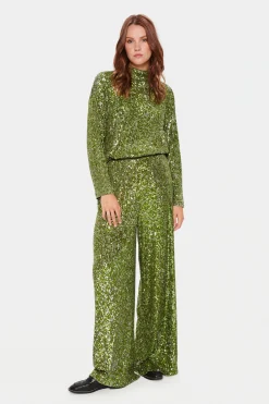 ReyanaSZ Paillette Hose